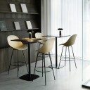 Normann Copenhagen Mat Barstol 75 cm Hemp / Sort
