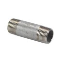 Rustfrit Nippelrør 1/2" - 100 mm