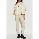 Moncler Dame Topper Beige S,