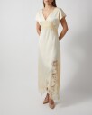 Wakakuu Icons Ray Lace Dress  Ljusgul L