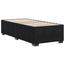  Sengeramme svart 90x190 cm fløyel 8721102694851