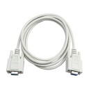 ELETRA RS232 DB9 F 2M KABEL, GRÅ