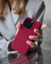 Ideal Of Sweden Silicone MagSafe Case iPhone 17 Pro Cranberry