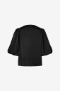 YAS   Bluse Yaspella 2/4 V Neck Top S.   Svart