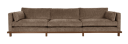 Zuiver Blossom sofa 4,5-seter brun