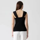 Federica Tosi Dame Topper Svart S,