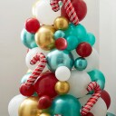 Ginger Ray Ballongfigur Juletre Rød Grønn MRY-106