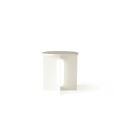 Audo Copenhagen Androgyne bordsskive til sidebord elfenbenshvit