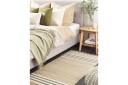 Flatvevd Mirza - Beige, Natur, Grå, Hvit