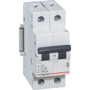 Legrand 6 stk RX³ MCB automatsikring C25 2P 2M 6kA
