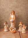Champagne engel telysestake The Magic Of Christmas 33 cm