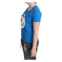Moschino Dame Topper Blå S,