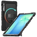 Tech-Protect Samsung Galaxy Tab S10 FE+ Solid360 Hybrid-deksel med stropp Svart