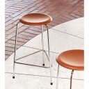 Fritz Hansen - High Dot Stool Black