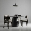 Decotique Elephant Stol Mørk Eik / Brun Bouclé