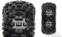Badlands SC 2.2"/3.0" M2 Medium Tires Mounted ProTrac for he