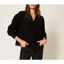 Twinset Dame Strikkevarer Svart S,
