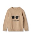Fliink Glassy Pullover Humus (104 / 4 år)