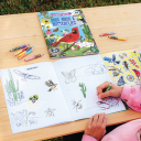 Eeboo Learn To Draw - Bugs, Birds & Butterflies - Multi/patterned - ONE SIZE