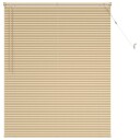 vidaXL Venetiansk persienne Lys Brun med Mønster 150 x 110 cm 25 mm