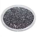 Nagelglitter Finkornigt Grå 8ml Glitter