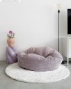 Runde tepper   Aranga Super Soft Fur hvit Størrelse: Ø 160 cm