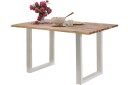 Netan Spisebord 200 cm - Akasie Brun / Hvit