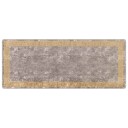  Teppe Runner MARSA Grå 100 x 250 cm Polyester og PVC