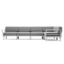 Nardi Maximo 5 hjørnesofa Gesso   Lava