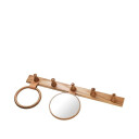 Fdb Møbler Q5 Allé speil til knagglist Oak nature lacquered