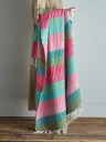Bloomingville Creative Collection Isnel Pledd Flerfarget Gjenvunnet Bomull