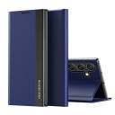 Hurtel Sleep Pro Flipdeksel for Samsung Galaxy S25 Blå