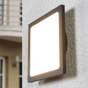 Lucande Mabella mørkegrå utendørs LED-vegglampe