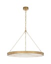Matthew 40" Chandelier Brass