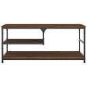  Salongbord brun eik 90x49x40 cm konstruert tre 8721012124745