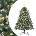  Kunstig juletre grønn 85 x 85 x 120 cm PVC og plast og stål