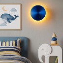 Loomba vegglampe 20 cm rund - Blå