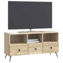  TV skap med skuff Sonoma eik 102 x 34,5 x 50 cm Konstruert tre