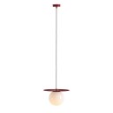 Aldex Loop pendellampe Ø20 cm rød
