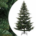 vidaXL Kunstig sammensatt juletre 180 cm 300 LED-lys Varmhvit
