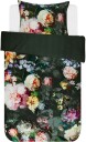 Essenza Sengetøy - 140x200 cm - Fleur Grønn - Grønn - 2 i 1 design - 100% bomullsateng - Essenza