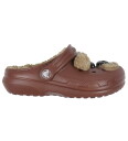Crocs Dark Clay Classic Lined IAM Brown Bear Clog K 33-34
