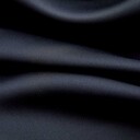 vidaXL Lystette gardiner med metallringer 2 stk svart 140x225 cm