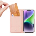 Dux Ducis iPhone 15 Plus Skin Pro Etui med Kortholder - Rosa