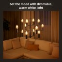 Philips Hue W Lyskilde 4.5W Filament Candle E14 2pk - 60533