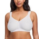 Swegmark BH Rita Delight Soft Bra Moulded Cups Hvit F 75 Dame