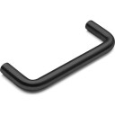 D Line håndtak cc 128 mm børstet sort