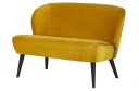 Woood - Sara Lounge sofa Gul velur 1022992 1610454-02-0
