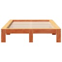  Sengeramme uten madrass voksbrun 120x190 cm heltre furu 8721158381910