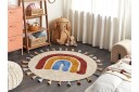 Yagci Bomullsteppe 120 cm Rund - Beige